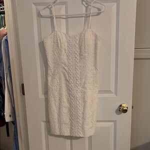 Lilly Pulitzer White Eyelet Dress